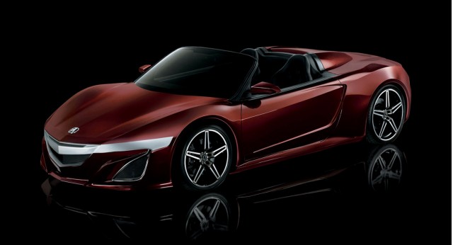 Acura NSX Roadster from 'The Avengers'